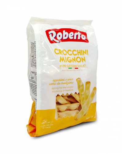 Roberto Crocchini Mignon Mini Grissini Salati Chlebowe paluszki solone 150g