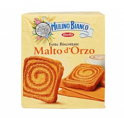 Mulino Bianco Fette Biscottate Malto d'Orzo Sucharki ze słodem jęczmiennym 315g