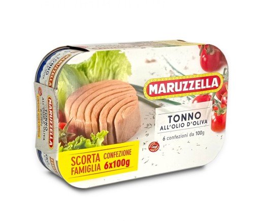 Maruzzella Tonno all'olio d'oliva Tuńczyk w  oliwie z oliwek 6x100g
