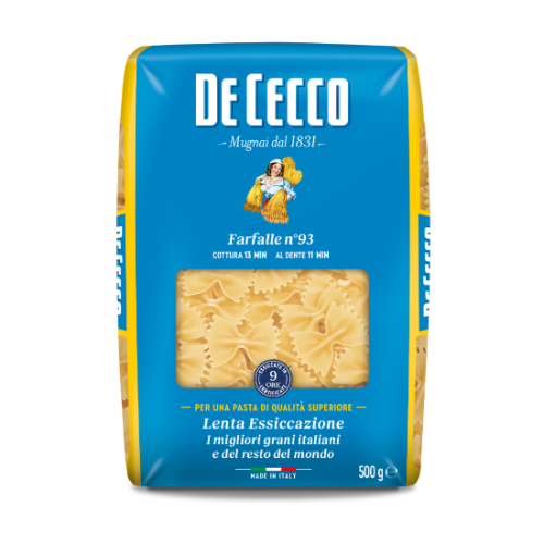De Cecco Farfalle makaron włoski kokardki 500g