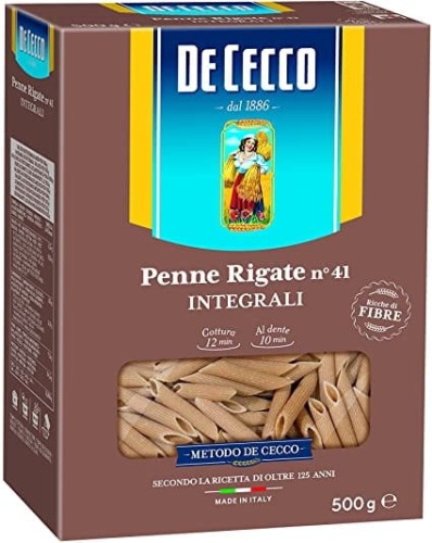 De Cecco Penne Rigate Integrale Makaron Pełnoziarnisty 500g