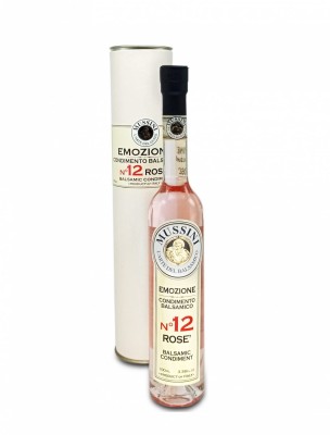 Mussini Condimento Balsamico Emozione no. 12 Rose Dressing balsamiczny Różowy 100ml