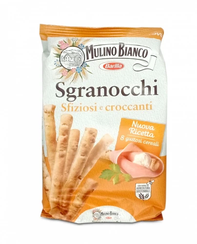 Mulino Bianco Sgranocchi Grissini Paluchy z 8 zbóż 210g
