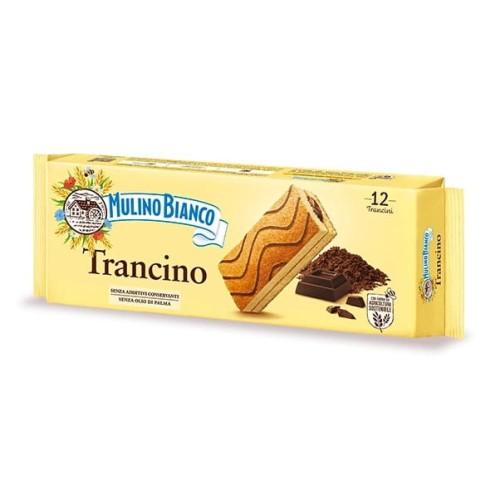 Mulino Bianco Trancino Ciastka biszkoptowe z kremem kakaowym 396g