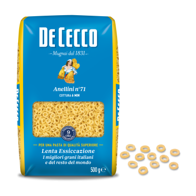 De Cecco Anellini no.7 Makaron włoski droby 500g