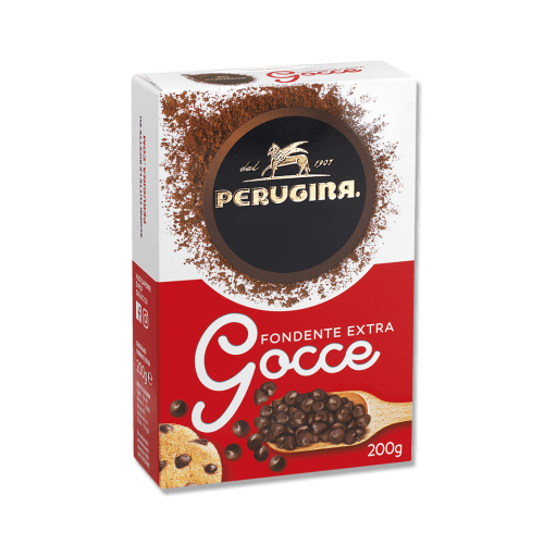 Perugina Fondente Extra Gocce Krople z ciemnej czekolady 200g