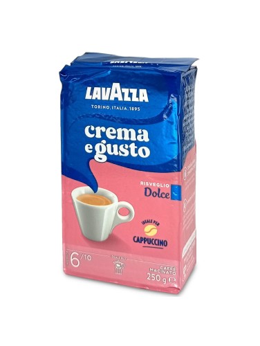 Lavazza Crema e Gusto Dolce Kawa mielona Delikatna 250g