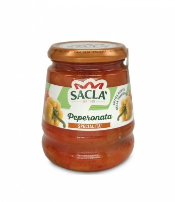 Sacla Peperonata Specialita Papryka w sosie pomidorowym 290g