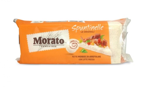 Morato Spuntinelle Miękkie kromki chleba do zwijania 250g