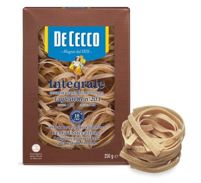 De Cecco Tagliatelle Integrale no. 203 Makaron wstążki pełnoziarniste 250g