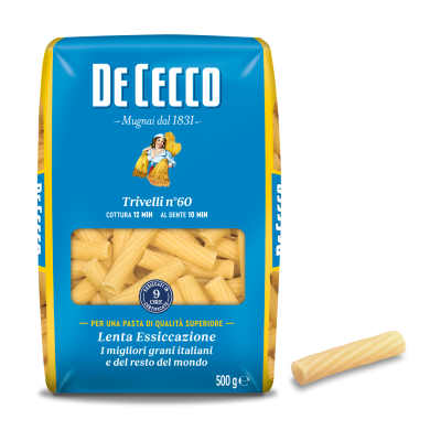 De Cecco Trivelli no.60 Makaron rurki Włoski 500g