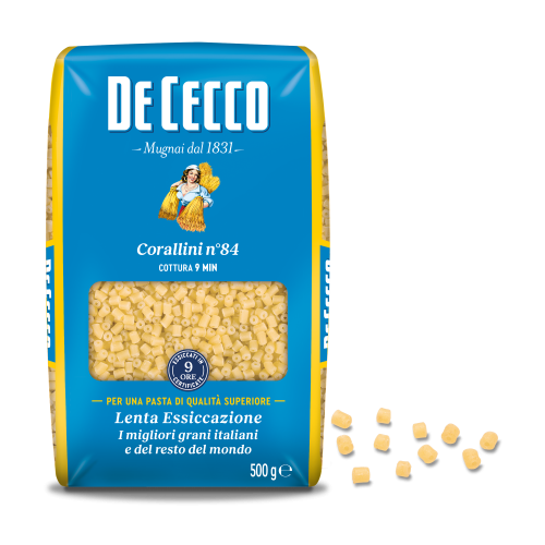 De Cecco Corallni no.84 Makron drobny Włoski 500g