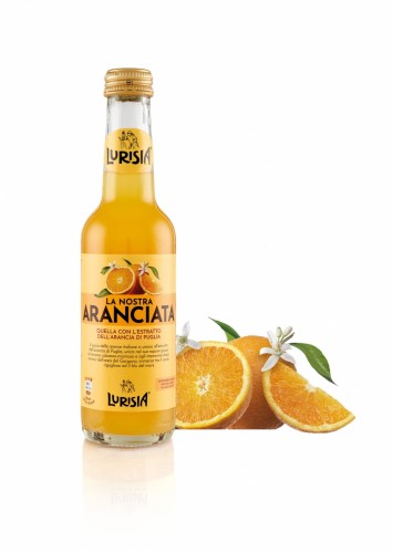 Lurisia La Nostra Aranciata Napój gazowany pomarańczowy 4x275ml
