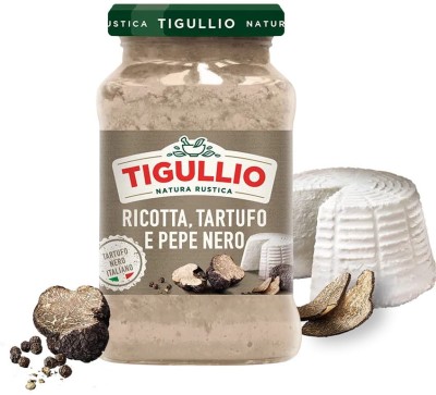 Tigullio Ricotta, Tartufo e Pepe Nero Sos z ricottą, truflą i czarnym pieprzem 185g
