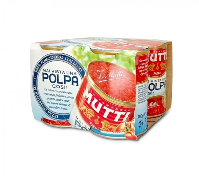 Mutti Polpa Cosi Pulpa pomidorowa 100% Włoskich 4x400g