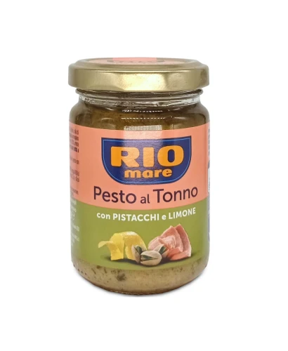 Rio Mare Pesto al Tonno con Pistacchi e Limone Pesto z tuńczyka z Pistacjami i Cytryną 130g