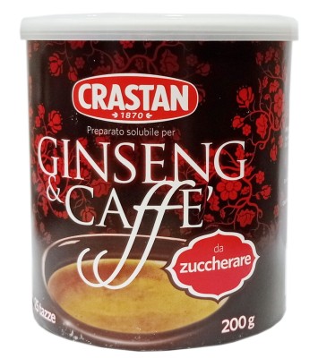 Crastan Kawa rozpuszczalna z żeń-szeniem Bez cukru 200g