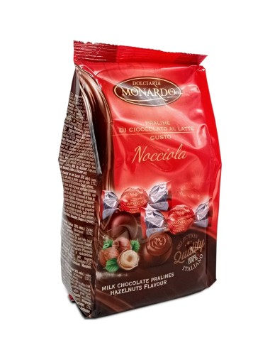 Monardo Praline crema Nocciola Czekoladki z kremem orzechowym 100g Włoskie