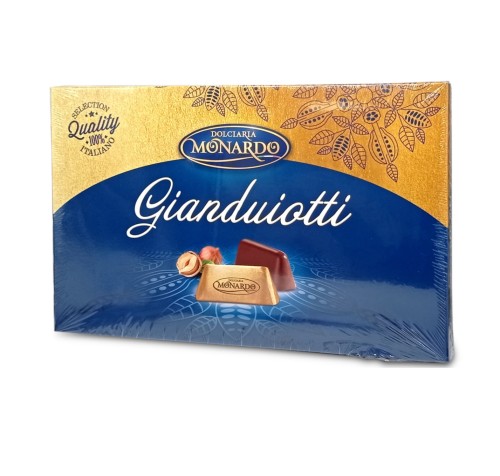 Monardo Gianduiotti Czekoladki o smaku orzechowym 300g Włoskie