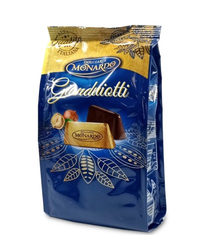 Monardo Gianduiotti Czekoladki o smaku orzechowym 100g Włoskie