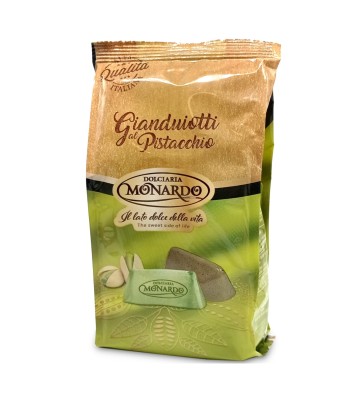 Monardo Gianduiotti al Pistacchio Czekoladki pistacjowe 80g