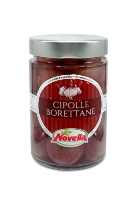 Novella Cipolle Borettane Cebulki w occie czerwonym 280g Włoskie