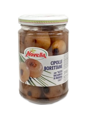 Novella Cipolle Borettane w occie Balsamicznym z Modeny IGP 290g