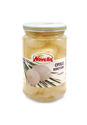 Novella Cipolle Borettane in agrodolce Cebulki w zalewie słodko-kwaśnej 290g