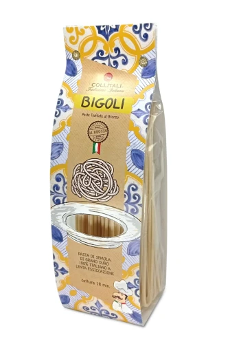 Collitali Bigoli Makaron długi bez jajeczny 100% Włoski 500g