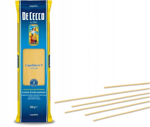 De Cecco makaron Capellini nr 9 500g