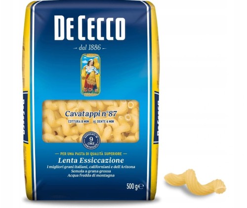 De Cecco makaron Cavatappi nr. 87 500g