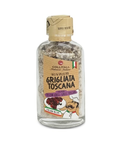 Collitali Sale & Spezie per Grigliata Toscana Przyprawa do grila Sól z przyprawami 100g