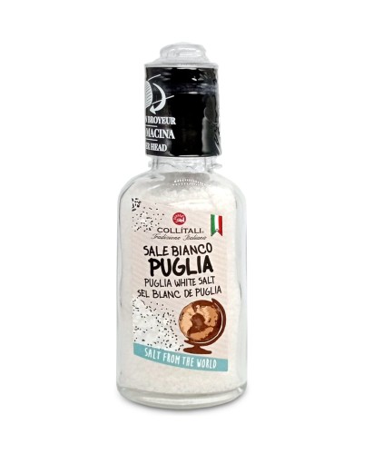 Collitali Sale Bianco Puglia Biała sól morska z Pugli Włoska 130g