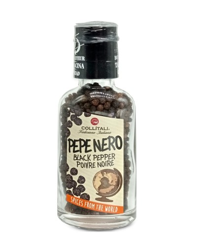 Collitali Pepe Nero Pieprz Czarny Ziarnisty w Młynku 51g