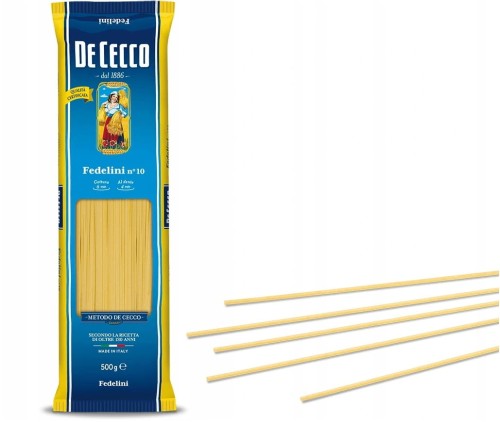 De Cecco makaron Fedelini nr. 10 500g, makaron długi