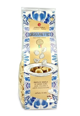 Collitali Orecchiette Makaron drobny Bezjajeczny 500g Włoski