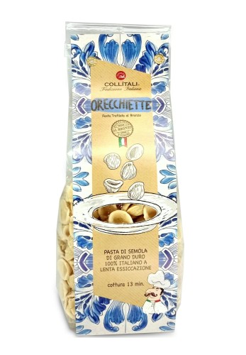 Collitali Orecchiette Makaron drobny Bezjajeczny 500g Włoski