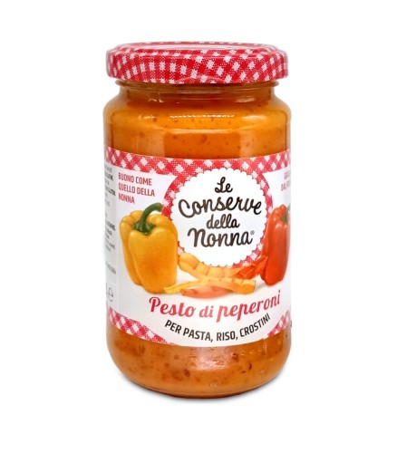 Le Conserve della Nonna Pesto di peperoni Pesto paprykowe 190g
