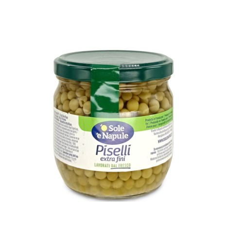 O Sole e Napule Piselli extra fini Groszek Zielony Drobny 330g