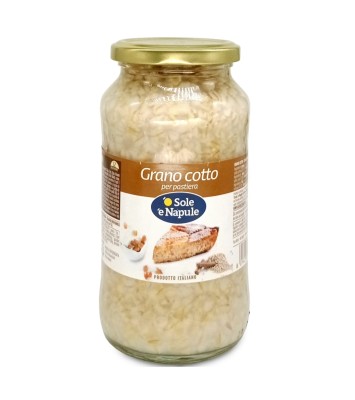O Sole e Napule Grano Cotto per pastiera Gotowana Pszenica do Pastiera Napoletana 560g