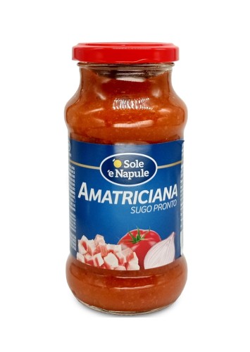 O Sole e Napule Amatriciana Sugo pronto Sos gotowy do makaronu z boczkiem 350g