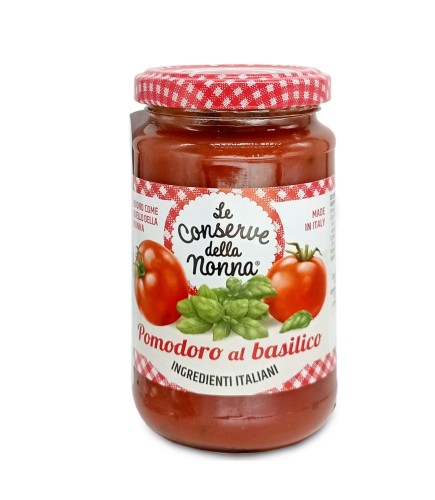 Le Conserve della Nonna Pomodoro al basilico Gotowy sos pomidorowy z bazylią 190g