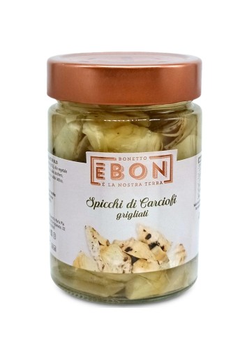 Ebon Spicchi di Carciofi Grigliati Karczochy krojone grilowane w oleju 295g