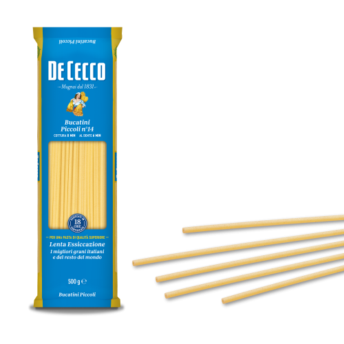 De Cecco Bucatini Piccoli 14 Makaron włoski długi 500g