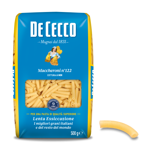 De Cecco Maccheroni no.122 Makaron drobny Włoski 500g