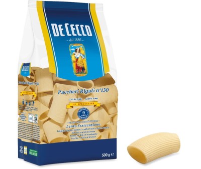 De Cecco makaron Paccheri Rigati nr. 130 500g