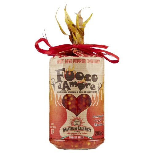 Delizie di Calabria Fuoco d'Amore Włoski Pikantny sos 280g EXTRA HOT