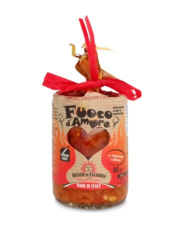 Delizie di Calabria Fuoco d'Amore Włoski Pikantny sos 90g EXTRA HOT