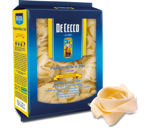 De Cecco makaron Pappardelle nr. 201 500g, wstążki bezjajeczne