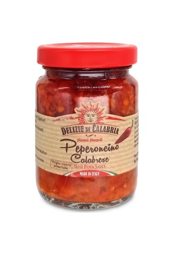 Delizie di Calabria Peperoncino Włoski Sos z ostrej papryki 90g